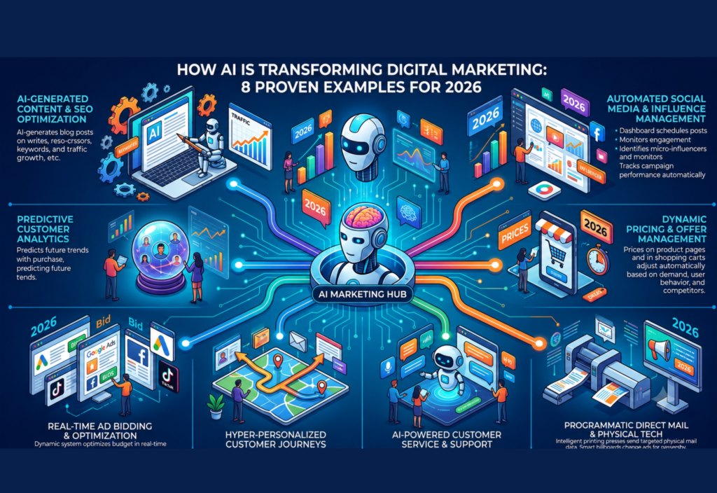 AI Digital Marketing strategies helping businesses improve customer engagement and marketing performance in 2026