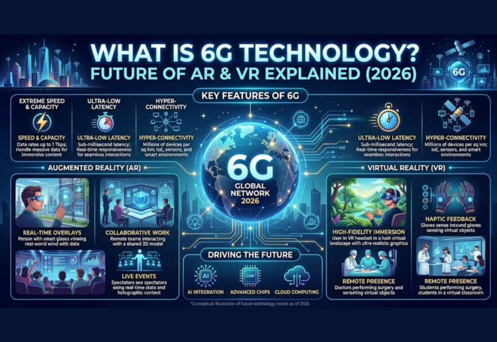 6G Technology powering future AR and VR experiences in 2026