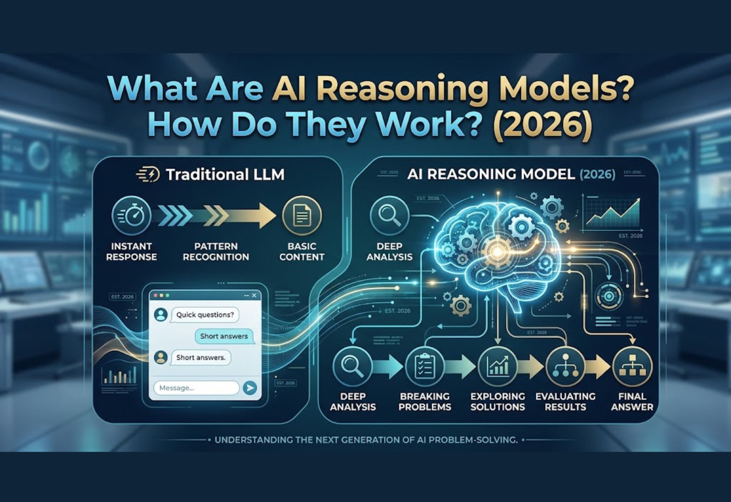 AI reasoning models explaining how artificial intelligence solves complex problems